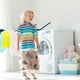 thumbnail image 1 of Cesta de ropa plegable con asas | Cesto de ropa plegable para dormitorios y apartamentos | Cesto de tela Oxford de gran capacidad para juguetes y ropa de cama de niños, 1 of 6