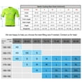 thumbnail image 3 of Santic Mens Bike Jersey Short Sleeve Bike Tops for Men Bicycle Jersey Bike Jersey Breathable Green,2XL, 3 of 8