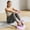 Purple, variant on Ab Training Auxiliary Device, Multi-Functional Adjustable Ab Trainer with Double Suction Cups, Adjustable Ab Trainer with Suction Cup and Resistance Band, Three Levels of Height Adjustment