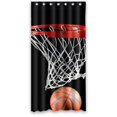 thumbnail image 1 of Cortina de ducha Impermeable ABPHQTO Foto de Baloncesto 90x180 cm, 1 of 2
