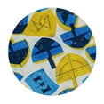 thumbnail image 2 of Nawypu Hanukkah Edged Table Cover Round Happy Hanukkah Table Cloth Washable Table Cover for Kitchen Party Picnic Dining Decor, 2 of 7