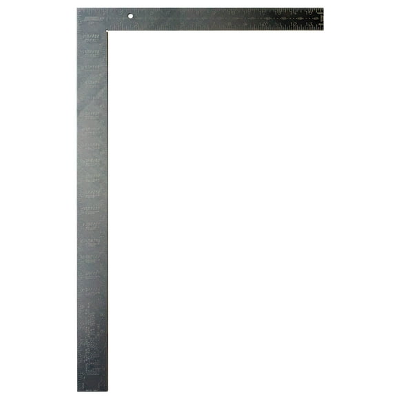 Johnson Level & Tool CS5 Aluminum Framing Square, 16" x 24", Silver, 1 Square