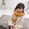 thumbnail image 2 of Outdoor Children Baby Soft Autumn Winter Warm Kids Scarf Neck Warmer Cotton BLUE, 2 of 8