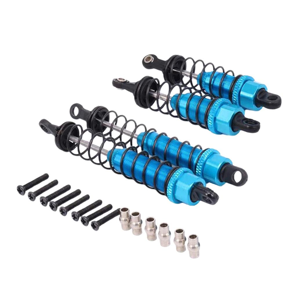 Pack of 4 Metal Damper Front/Rear Shock Absorber for WLtoys 12428 12423 12429 