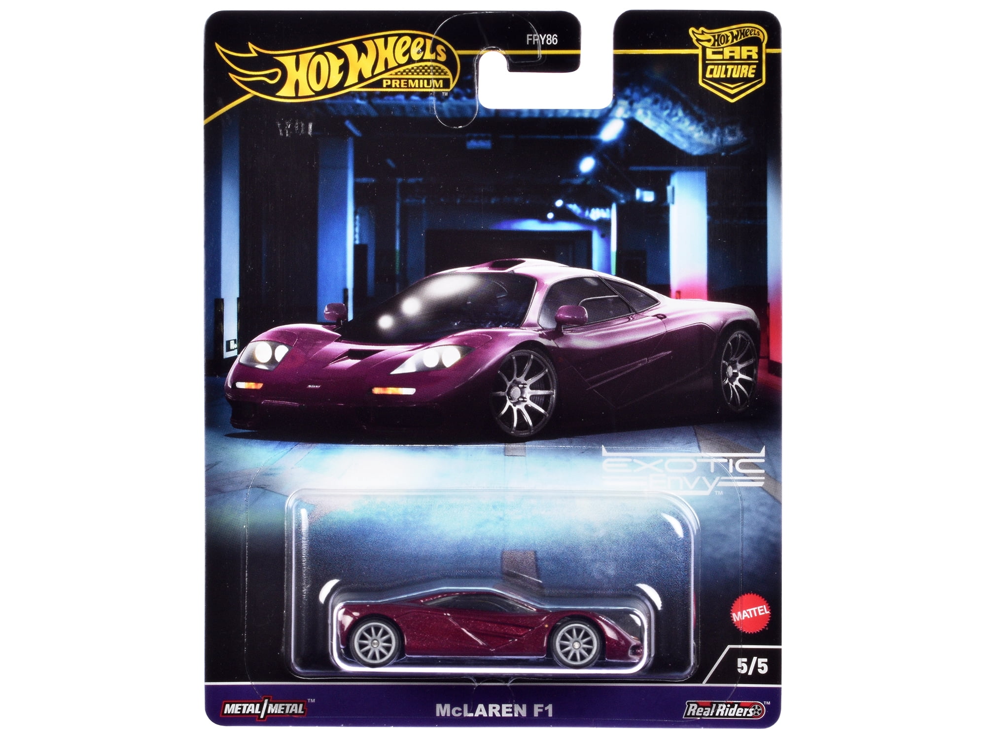 Hotwheels  Exotic Envy Set Car Culture 2024 Series G Diecast Model Cars - 5 Piece