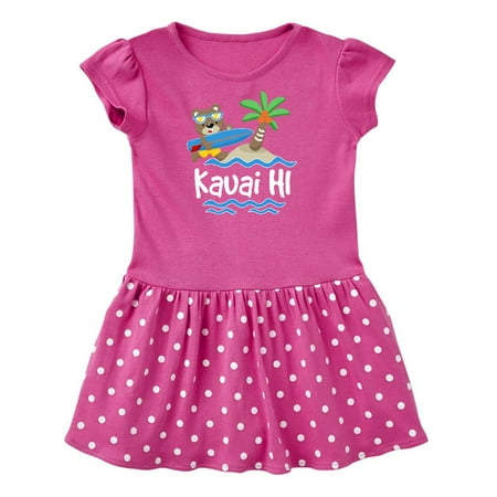 

Inktastic Kauai Hawaii Surfing Gift Baby Girl Dress