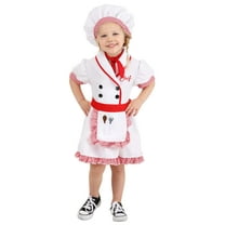 Girl's Toddler Fresh Chef Costume