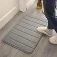 thumbnail image 5 of Alfombrillas de baño Juego de 3 piezas Alfombrilla suave para pies Espuma viscoelástica absorbente Seco Rápido Piso antideslizante Cocina Cuarto de baño Felpudo Alfombrilla para piso para inodoro, 5 of 5