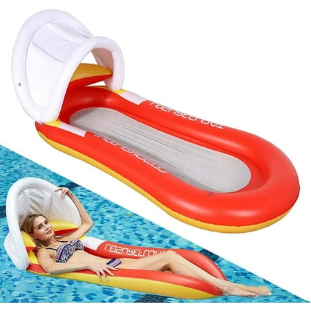 Pool Floats with Canopy  Lake Float with Shade for Adults