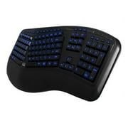 Adesso Tru-Form 150 3-Color Illuminated Ergonomic Keyboard