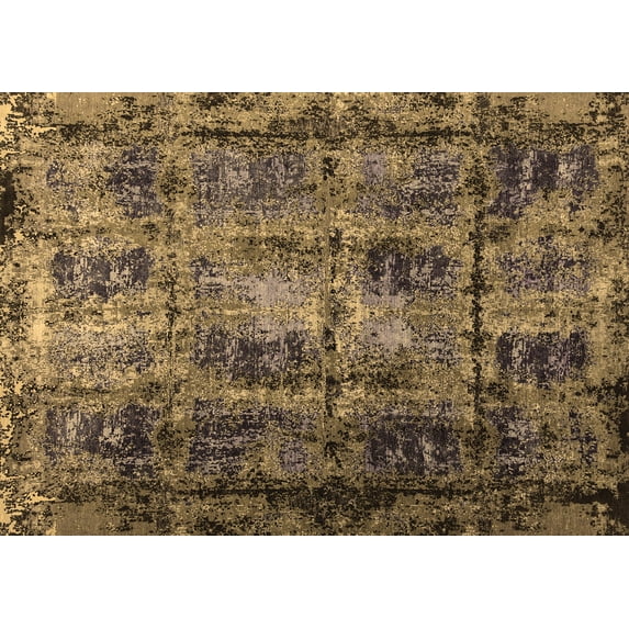 Ahgly Company Indoor Rectangle Persian Brown Bohemian Area Rugs, 8' x 12'