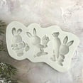 thumbnail image 2 of WHEANG 3D Three-dimensional Easter with Pattern Dinosaur Chocolate Mold, 2 of 4