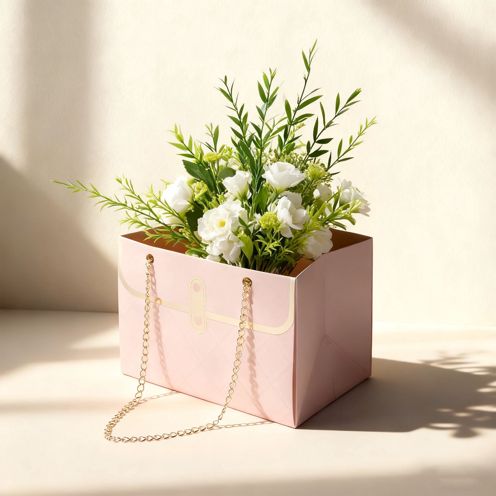 Unique Bargains Rectangular Gift Bags for All Occasions ideal for Birthdays Pink