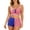 Red, variant on Women's American Flag Mesh Two Piece Tankini Set, 4th of July Patriotic Modest Bathing Suit for Beach Pool Vacation(Red/L)