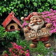 thumbnail image 5 of Outdoor Christmas Decorations, Decorative Garden Stakes with Santa Claus, Angel, Gnomes for Christmas Decor, Metal Yard Signs Xmas Decorations for Home Outside Garden Yard Lawn Holiday Party, 5 of 7