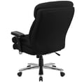 thumbnail image 5 of Scranton & Co Big and Tall Fabric Swivel Office Chair in Black, 5 of 9