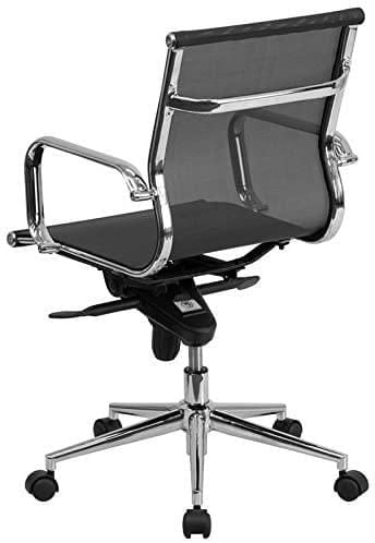 Nicer Furniture Tilt Adjustable Seat Low Back Mesh Executive Office Chair