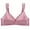 Hot Pink, variant on Women's Nylon,Spandex Green nylon bra Beautiful Back Side Buckle Sports Bra Adjustable Breast Support Yoga Seamless Correction Sports Underwear