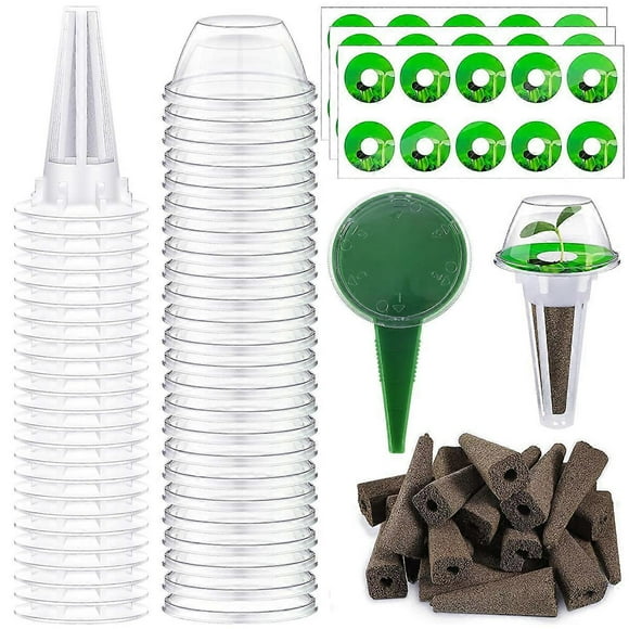 97 Pcs Seed Pod Kit Reusable Plant Pod Kit Lightweight Indoor Hydroponics Grow Kit Seed Dispenser Grow for Home Hydroponic--