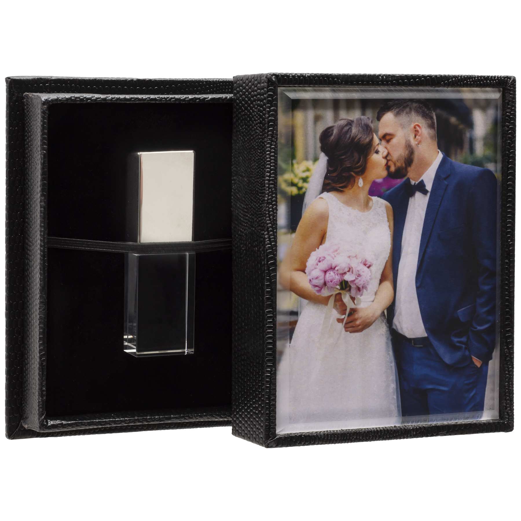 Neil Enterprises Inc. Elite Flash Drive/USB Box with Photo Cover - Pack of 12