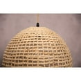thumbnail image 5 of ELE Light & Decor Round Coastal Rattan Pendant Light in Beige, 5 of 8