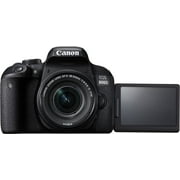 كاميرا Canon EOS 800D / Rebel T7i DSLR مع عدسة 18-55 مم + مجموعة فلتر إبداعي ، حقيبة كاميرا EOS + بطاقة Sandisk Ultra 64GB + 6AVE Electronics Cleaning Set ، والمزيد ( الطراز الدولي )