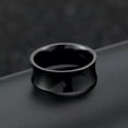 thumbnail image 6 of 8mm Gold/Silver/Black Unique Jewelry Men's Smooth Ring Stainless Steel Size 7-12, 6 of 9