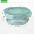 thumbnail image 5 of Prokeeper+ 5.8 Cup Glass Food Storage Container with Silicone Base, Designed to Help with Pantry Storage and Everyday Organization, 5 of 9