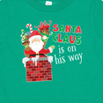 thumbnail image 4 of Inktastic Santa Claus Is On His Way Christmas Boys or Girls Baby T-Shirt, 4 of 5