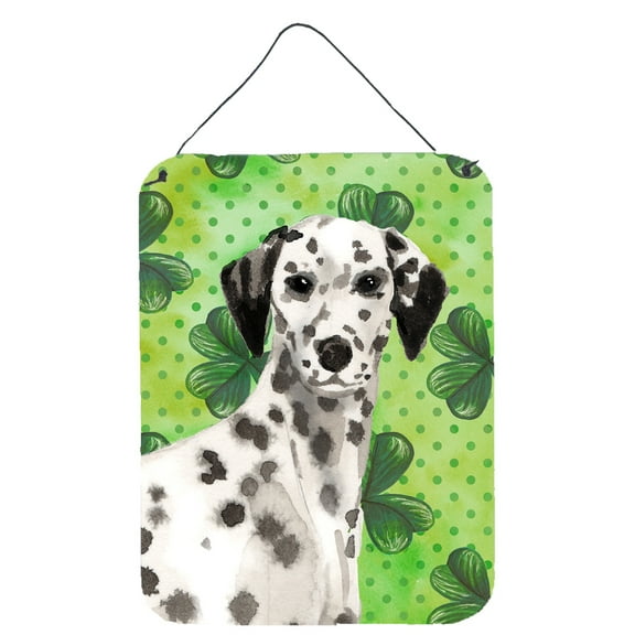 Dalmatian St. Patricks Wall or Door Hanging Prints