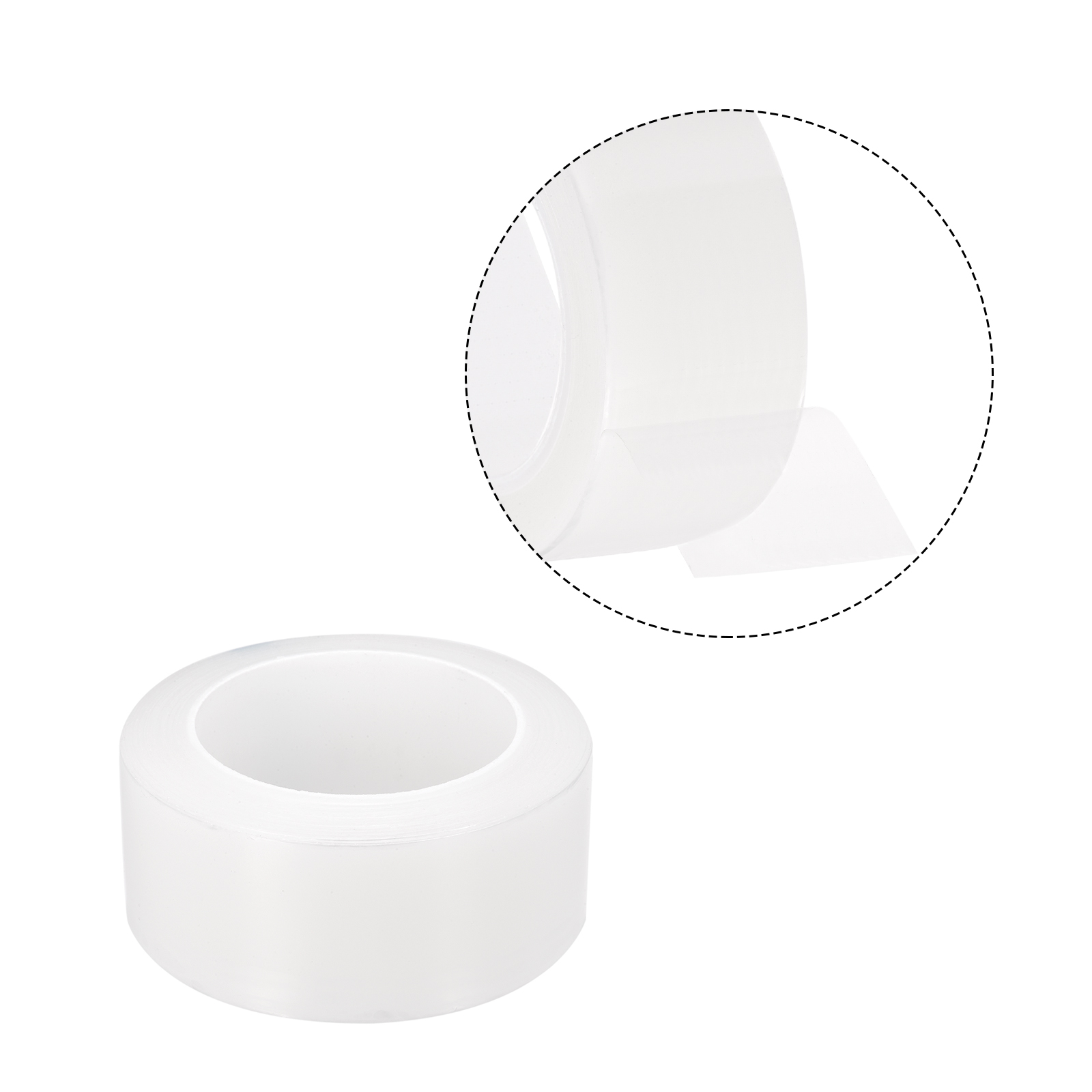 Unique Bargains PE Protective Film Removable Scratch Film Tape for Surface Protection Clear 1.89" x 328Ft