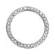 thumbnail image 1 of YSNOOWE Anillo De Rhinestone Para Motor De Auto Con Lujo Adhesivo Color Plata, 1 of 8