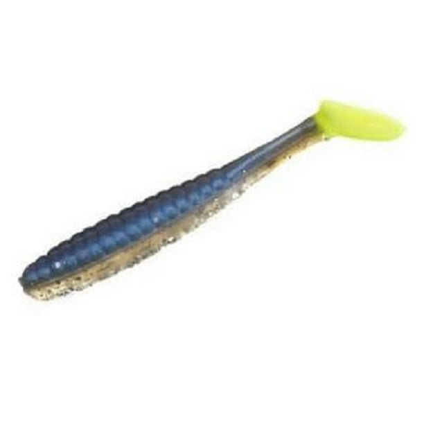 Deadly Dudley DDTT714 Terror Tails Bm/Ch Trout Fishing Soft Plastic