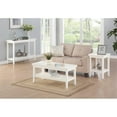thumbnail image 5 of Convenience Concepts Ledgewood Console Table in White Wood Finish, 5 of 5