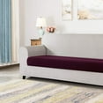 thumbnail image 2 of CHUN YI 1 Piece Cushion Cover Spandex Stretch Textured Grid Box Cushion Seat Slipcover, 2 of 6