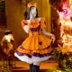 thumbnail image 5 of Disfraces de Halloween para cosplay, ropa sexy de Lolita, corsé, vestido de encaje en contraste, vestido gótico para mujer, disfraz de Halloween para mujer, 5 of 5