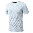 thumbnail image 3 of Tops para hombre, blusas y camisas de cuello redondo y manga corta para hombre Tops de cuello redondo y manga corta para hombre Ropa casual de moda europea Blusas para correr y entrenar Camisas Blusa, 3 of 8