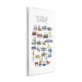 thumbnail image 5 of Stupell Industries On The Go Transportation Alphabet Art for Kids Painting Unframed Art Print Wall Art, 13 x 19, 5 of 7