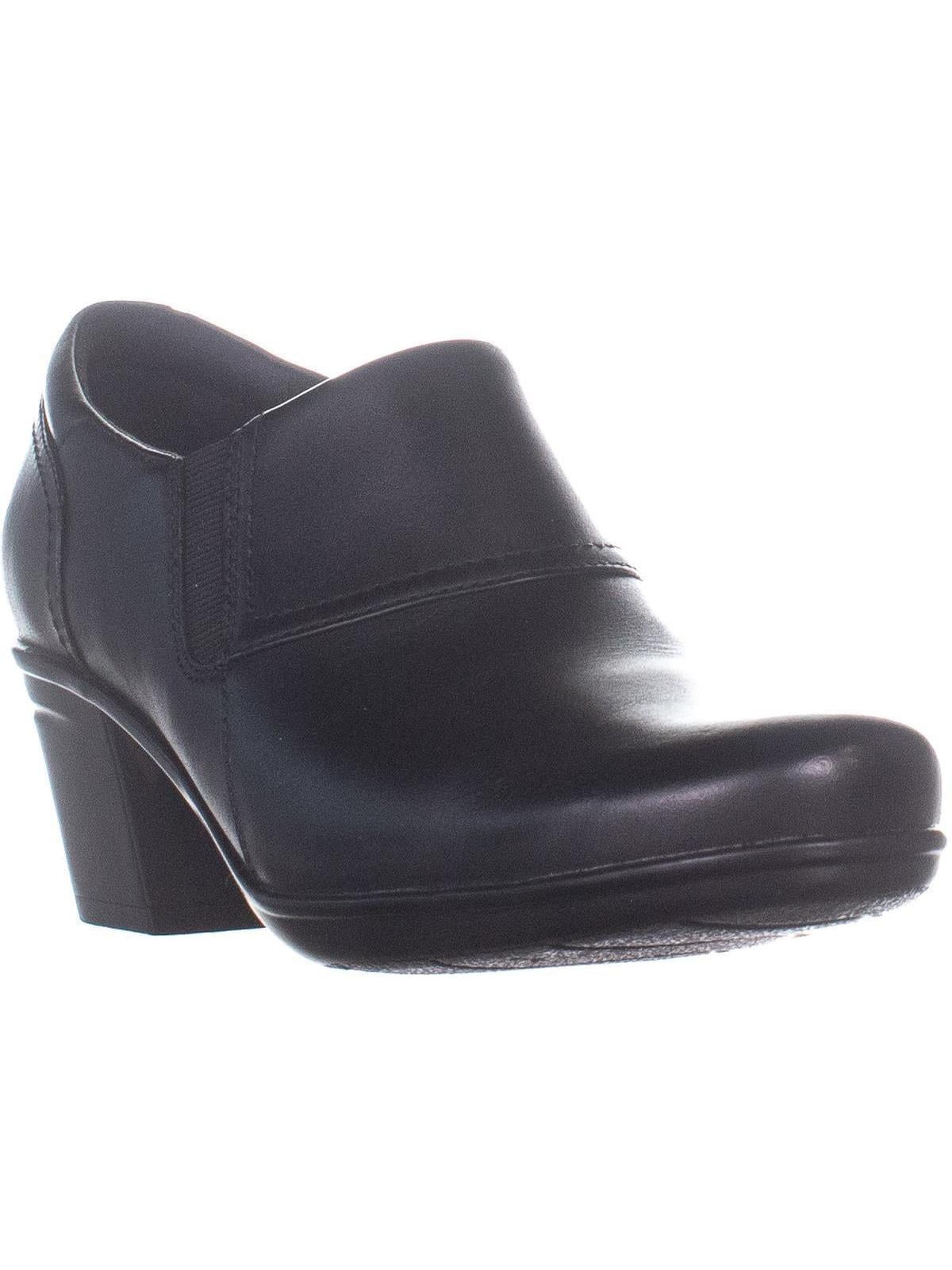 clarks mid heel boots