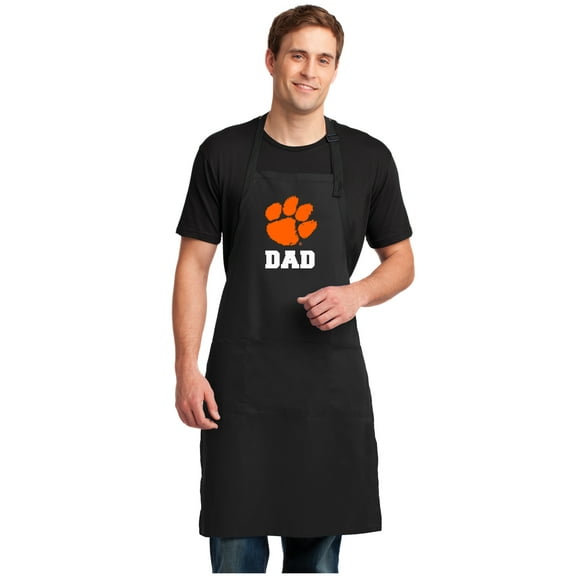 Large Clemson Dad Apron