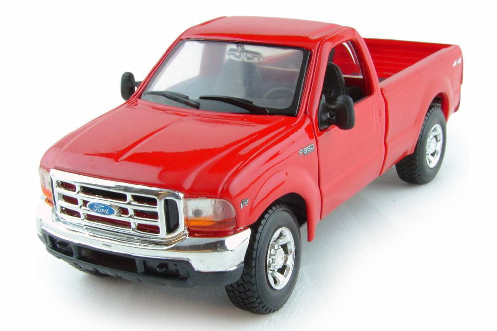 Ford Mighty F350 Super Duty Pick Up Red Maisto 31937r 124 Scale
