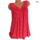 thumbnail image 1 of Camiseta sin mangas con cuello en V sin mangas, chaleco holgado para mujer, camiseta de verano, rojo, XXL Scienceny AP001998-23, 1 of 5