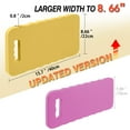 thumbnail image 2 of Garden Kneeling Pad 3pcs, Extra Wider to 8.66 Inches, Non-Slip Kneeling Mat Resists Water with Light Color Tone, Knee Pads for Gardening, Yoga, House Clean, Repair Work, 2 of 7