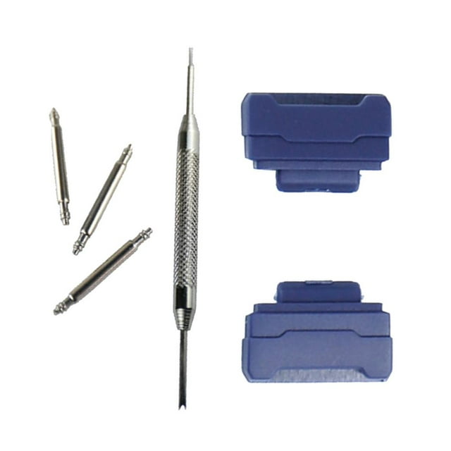 Kit adaptador de correa de reloj y herramienta para ancho de asa de 14 mm BABY-G BA110 120., Azul oscuro