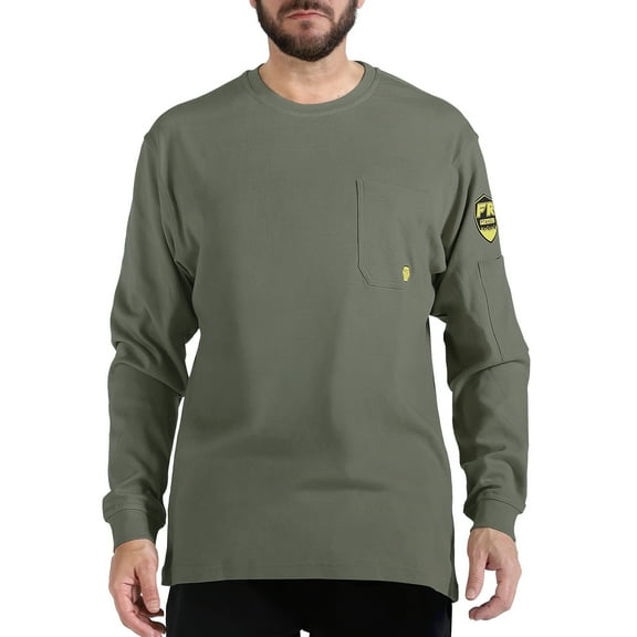 PTAHDUS FR Shirts for Men, 7.1oz Flame Resistant Clothing Long Sleeve FRC Shirts, NPFA2112 100% Cotton Welding Shirts Fire Retardant Clothes(7.1oz Grey,X-Large)