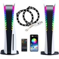thumbnail image 1 of LED Light for PS5 Console, Playstation 5 LED Lights DIY Decoration Accessories, Game Sound/Music Sync, RGB 8 Colors 400 Lights Effects with USB/APP C, 1 of 5