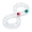 White, variant on Self-Entertaining Figure 8 Cat Track with Rolling Balls, Interactive Puzzle Toy for Indoor Cats, Keeps Cats Chasing, Pouncing and Engaged for Hours
