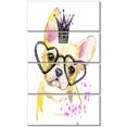 thumbnail image 2 of Funny Dog with Large Glasses - Contemporary Animal Art Canvas, 2 of 3