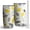 Yellow and Gray, variant on 20 Oz Pioneer Floral Pattern Coffee Tumbler Double Wall Insulated Stainless Steel Water Bottle | Metal Reusable Thermoses Flask with Cup Cap | Leak & Sweat Proof with Anti-Dust Lid