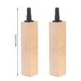 thumbnail image 1 of 2-Piece  Wooden Air Bubble Stone Diffuser for Marine &  Water, Dissolves Oxygen, Durable & Lightweight, 1 of 8